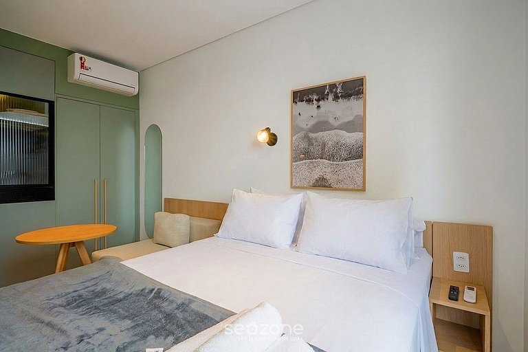 Studio en Condo. c/ Vista Cid. y Wi-fi PTI0308