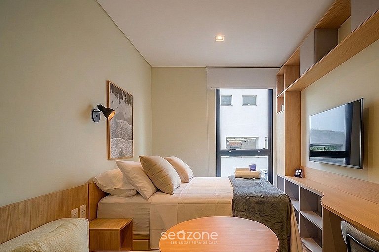 Studio en Condo. c/ Vista Cid. y Wi-fi PTI0308