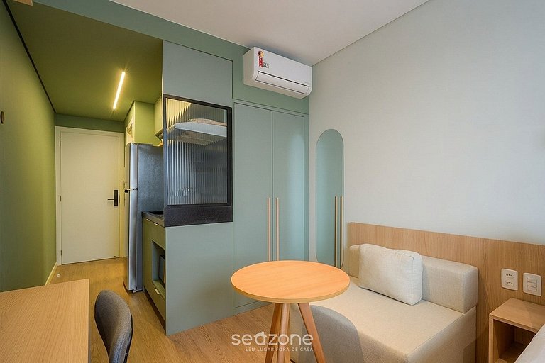 Studio en Condo. c/ Vista Cid. y Wi-fi PTI0308