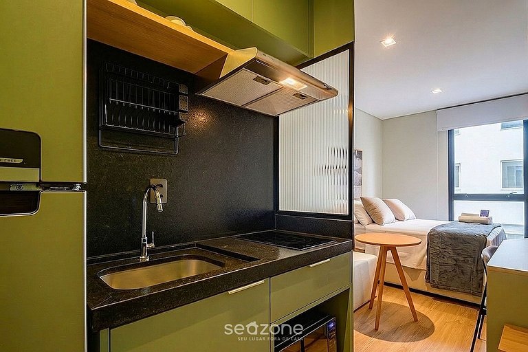 Studio en Condo. c/ Vista Cid. y Wi-fi PTI0308