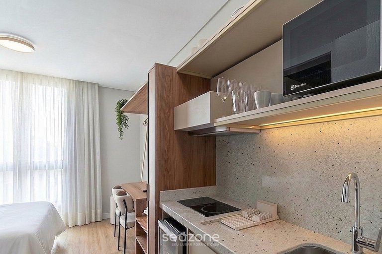 Studio c/  Vista p/ Cidade em Urubici UST0506