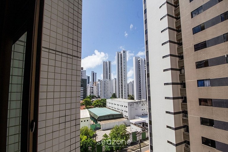 Estúdio elegante com vista para a cidade BCM0403