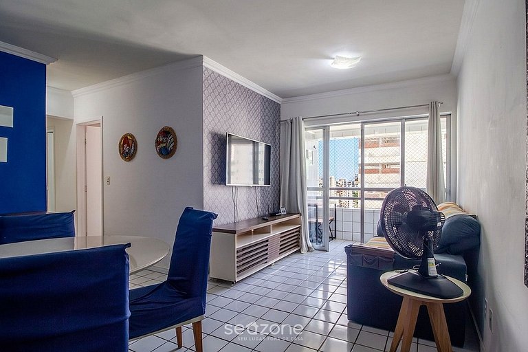 Apt. c/ Varanda em Cond. completo PILB0701