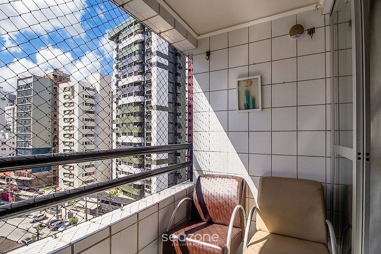 Depto con balcón en condominio completo PILB0701