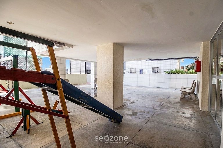 Depto con balcón en condominio completo PILB0701
