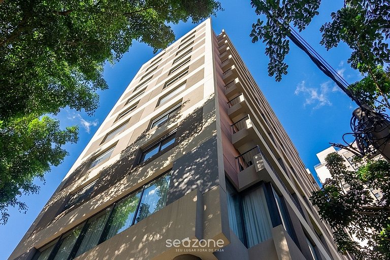 Studio em Cond. c/ Vista Cid. e Acad. IPR0410