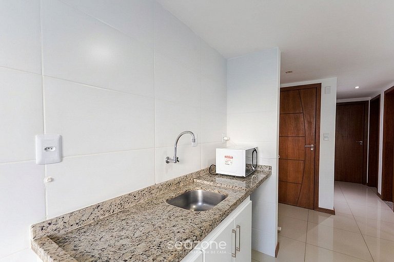 Apto. c/ Balcón y Vista Mar en Ilhéus ORS0303