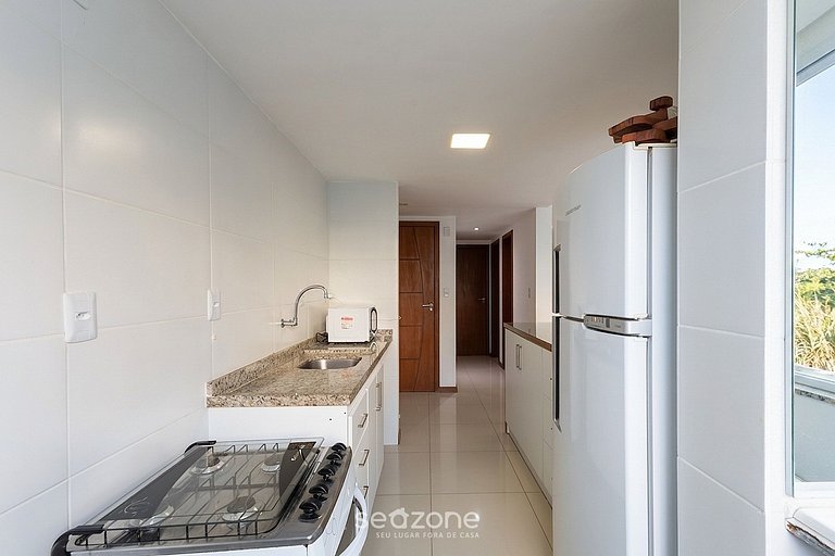 Apto. c/ Varanda e Vista Mar em Ilhéus ORS0303