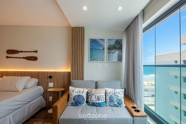 Apto. en Condo. c/ Piscina y Vista Mar ARU0520