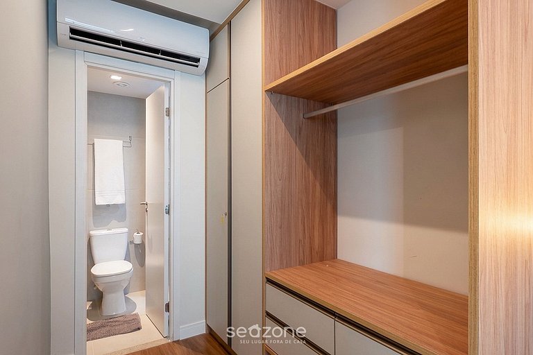 Studio em Cond. c/ Piscina e Vista Mar ARU0520