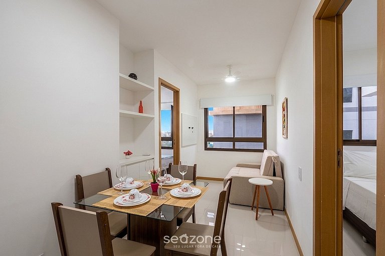 Apto. en Condo. c/ Piscina y Vista Cid. HFO0805