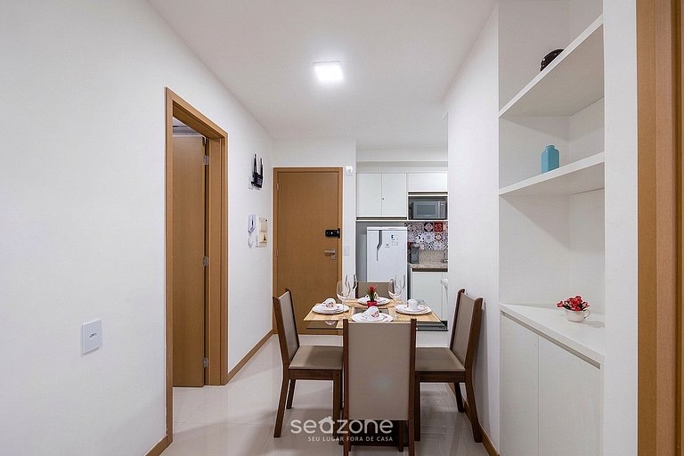 Apto. en Condo. c/ Piscina y Vista Cid. HFO0805