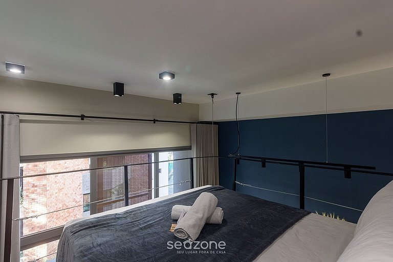 Studio c/ Balcón en Condo. c/ Piscina MSI0307