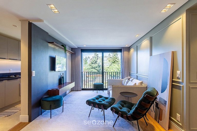 Apartamento con área privada y balcón MLUB0301