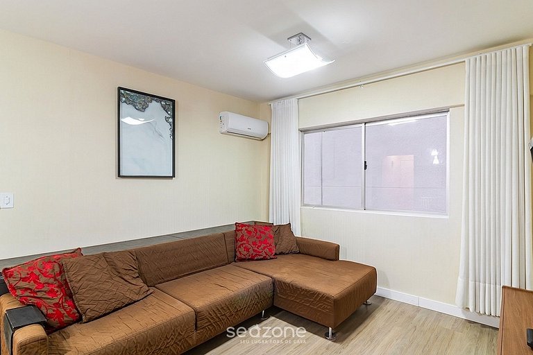 Apto. em Cond. c/ Churrasq. a 287m Praia RCL0104