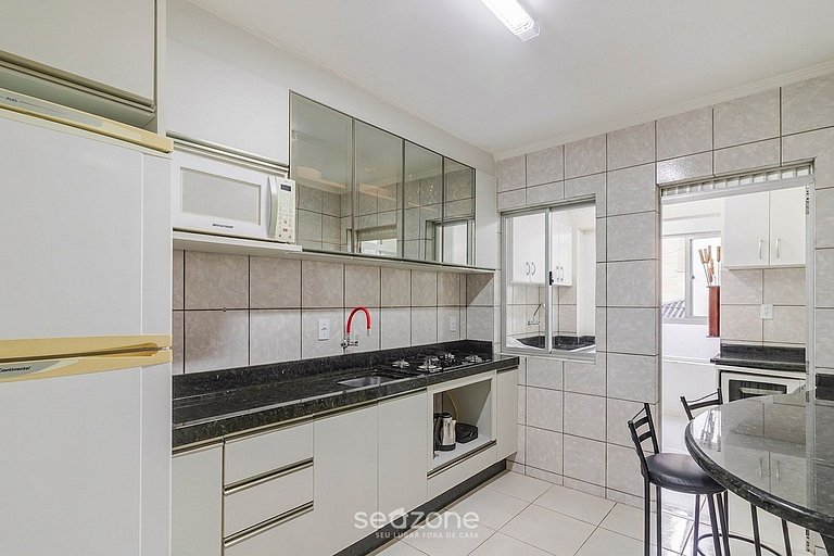 Apto. em Cond. c/ Churrasq. a 980m Praia RCL0104