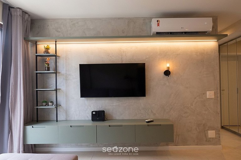 Apartamento charmoso a 150 metros da praia NAU0409