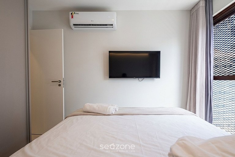 Apartamento charmoso a 150 metros da praia NAU0409