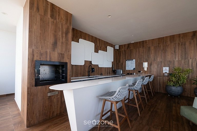 Apartamento charmoso a 150 metros da praia NAU0409