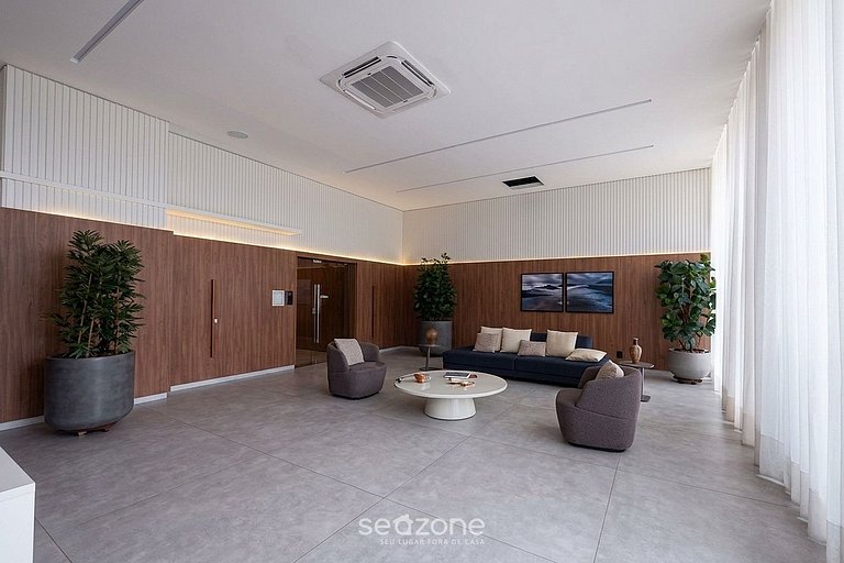 Apartamento charmoso a 150 metros da praia NAU0409
