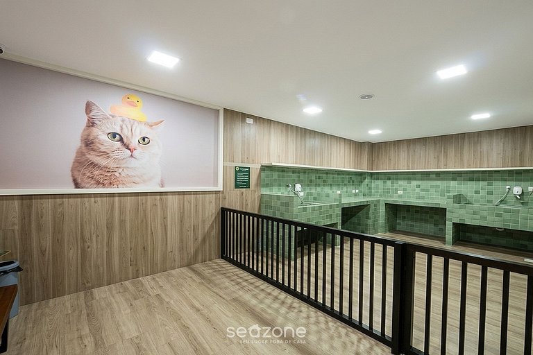 Apartamento charmoso a 150 metros da praia NAU0409