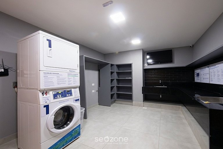 Apartamento charmoso a 150 metros da praia NAU0409