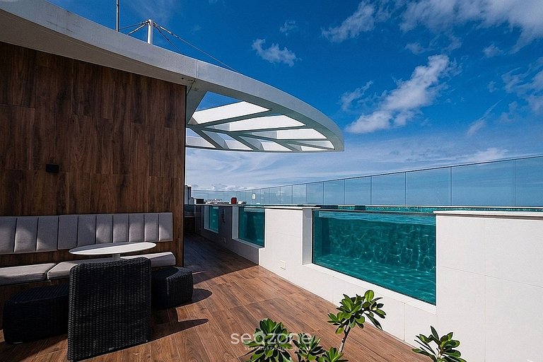 Apartamento charmoso a 150 metros da praia NAU0409