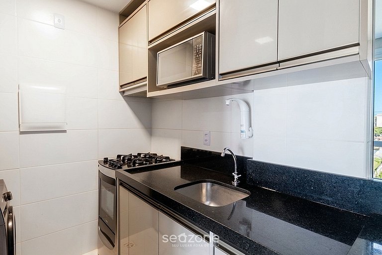 Apto. em Cond. c/ Piscina a 10m da Praia VRO0102