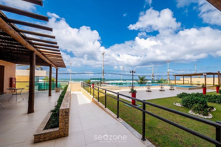 Apto. em Cond. c/ Piscina a 10m da Praia VRO0102