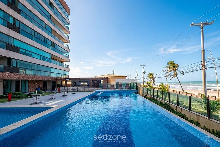 Apto. em Cond. c/ Piscina a 10m da Praia VRO0102
