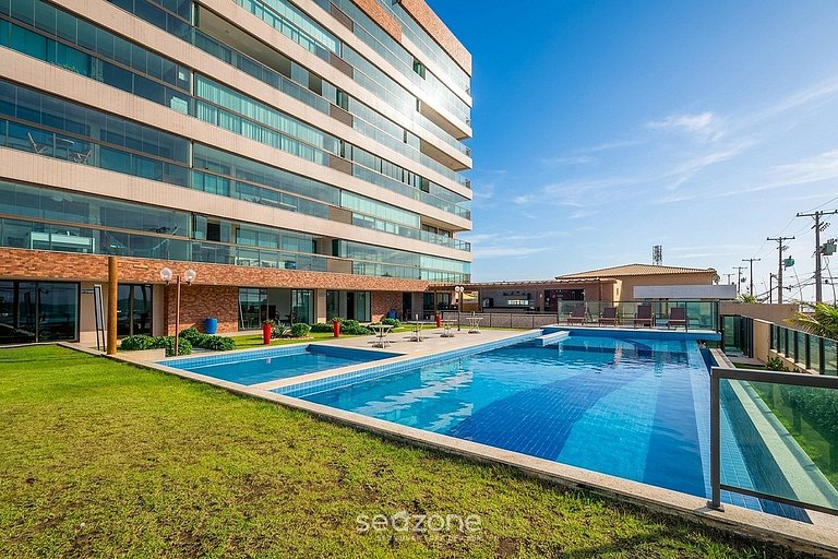 Apto. em Cond. c/ Piscina a 10m da Praia VRO0102