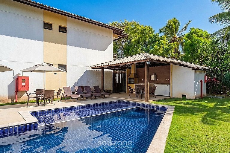 Apto. em Cond. c/ Varanda e Piscina VRL0006