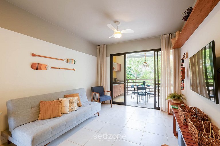 Apto. en Condo. c/ Balcón y Piscina VRL0006