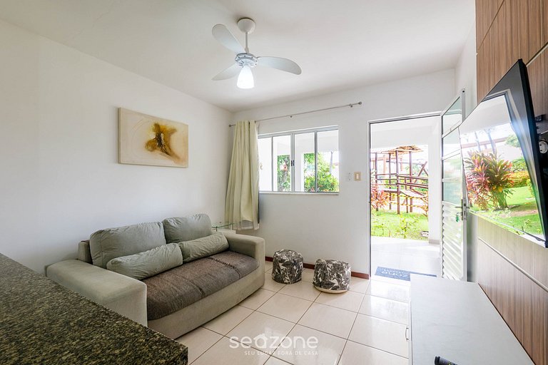 Apto. c/ Balcón en Condo. c/ Piscina BNA0012