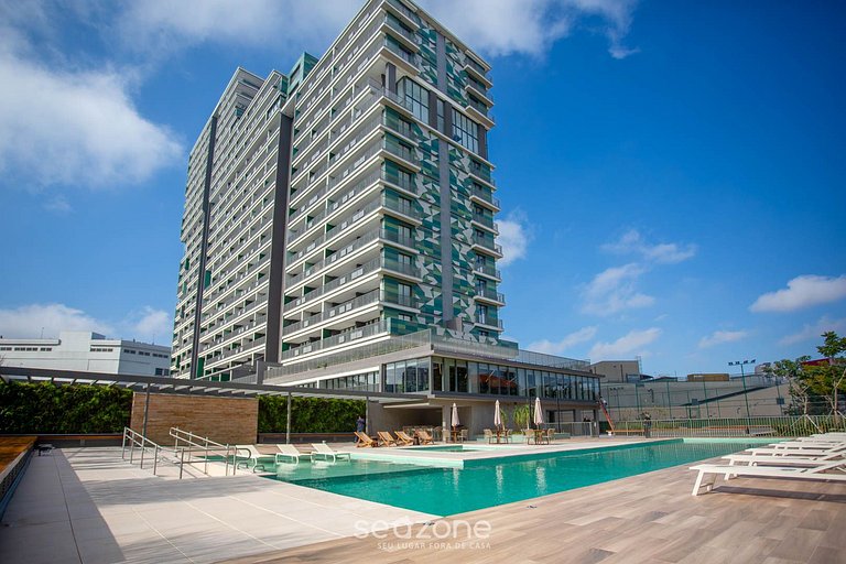 Incrível c/ Varanda e Vista p/ Cidade AET625
