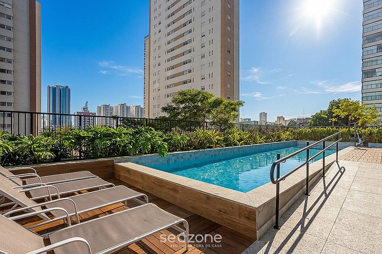 Apto. en Condo. c/ Piscina y Vista Cid. SBU0404