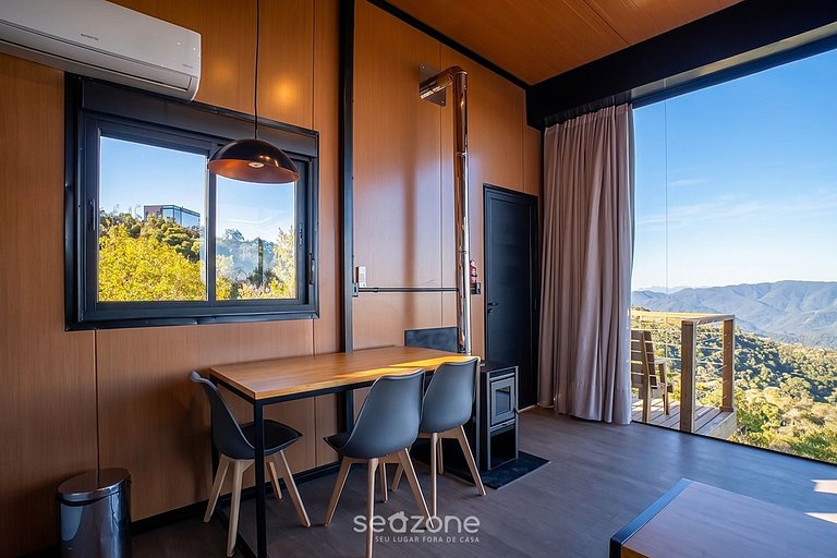 Studio c/ jacuzzi priv. e vista Montanha VST043