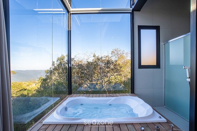 Studio c/ jacuzzi priv. e vista Montanha VST043