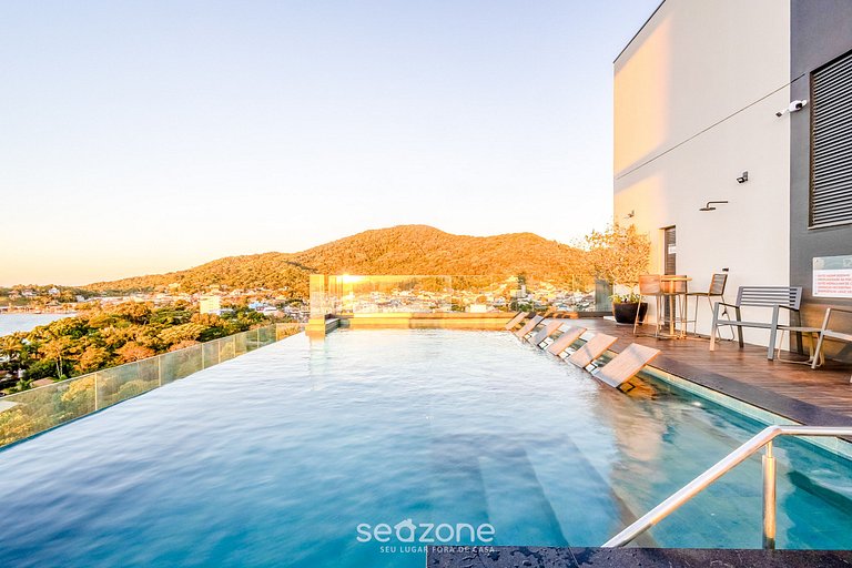 Studio c/ Varanda em Cond. c/ Piscina PSO0408