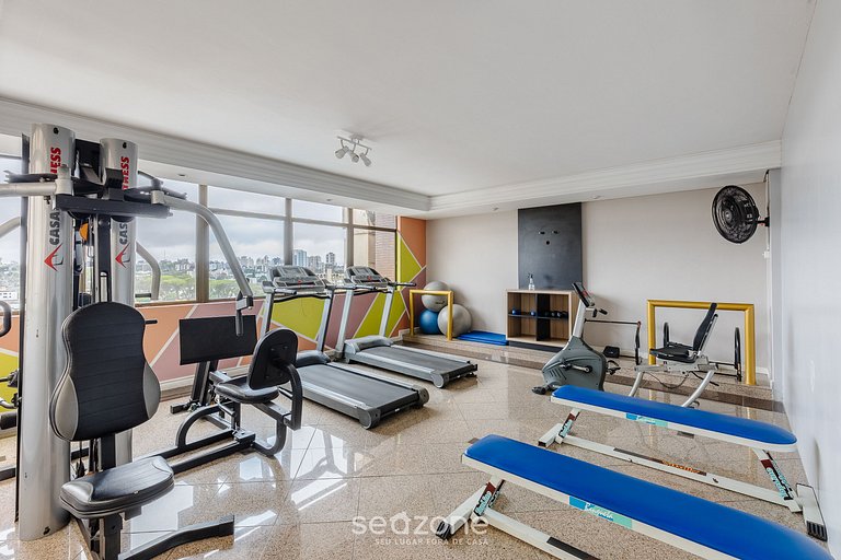 Studio en Condo. c/ Piscina y Vista Ciudad UPP0215