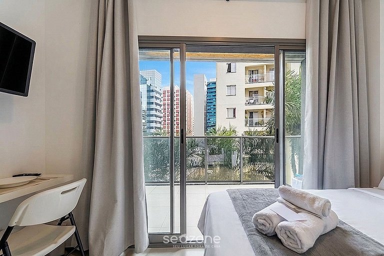 Apto. en Condo. c/ Vista Ciudad y Terraza ONP0000