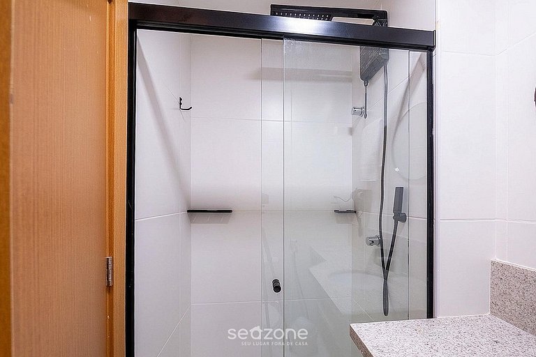 Studio em Cond. c/ Piscina e Vista Mar SAA0217