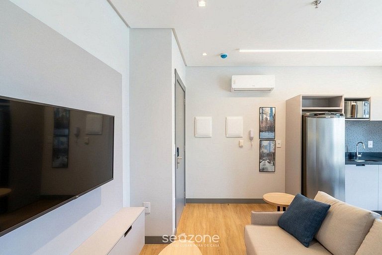 Apartamento moderno a 300 metros da praia FNK1905