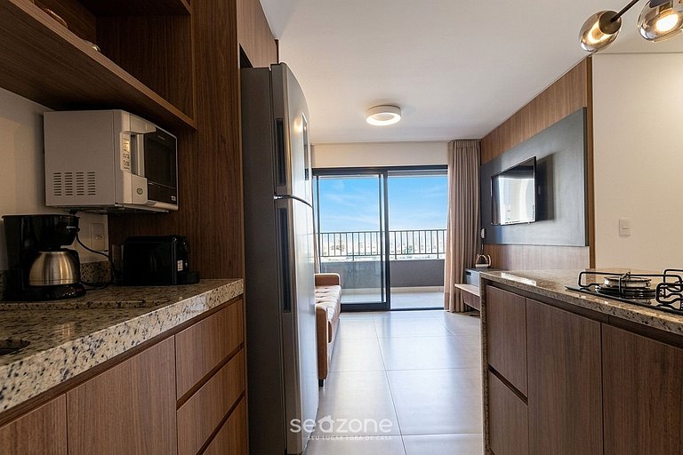 Apto. en Condo. c/ Piscina y Vista Ciudad CLV0803