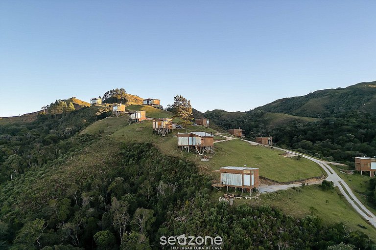 Chalé c/jacuzzi cerca de Florianópolis VST028