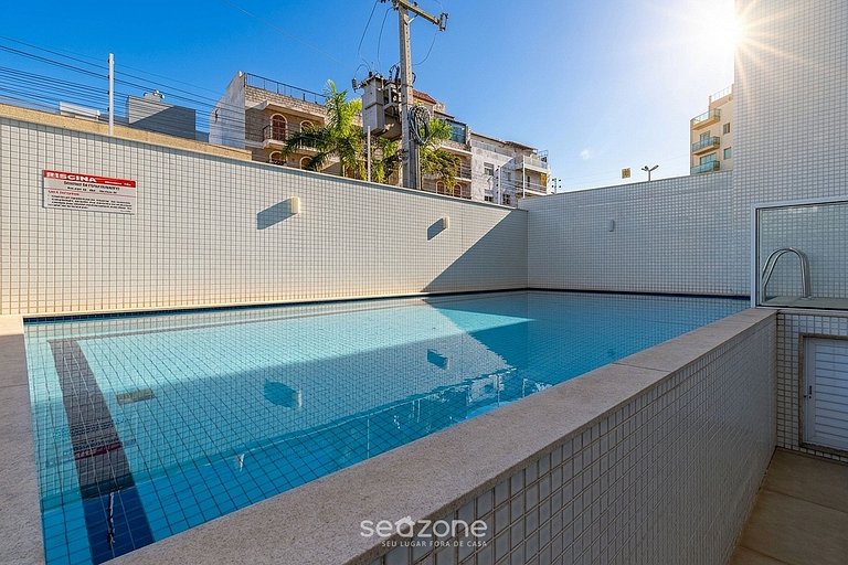 Apto. c/ Balcón, Piscina y Vista Mar BXX0402