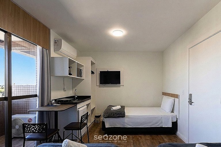 Studio en cond. c/ salón de juegos UPP0614