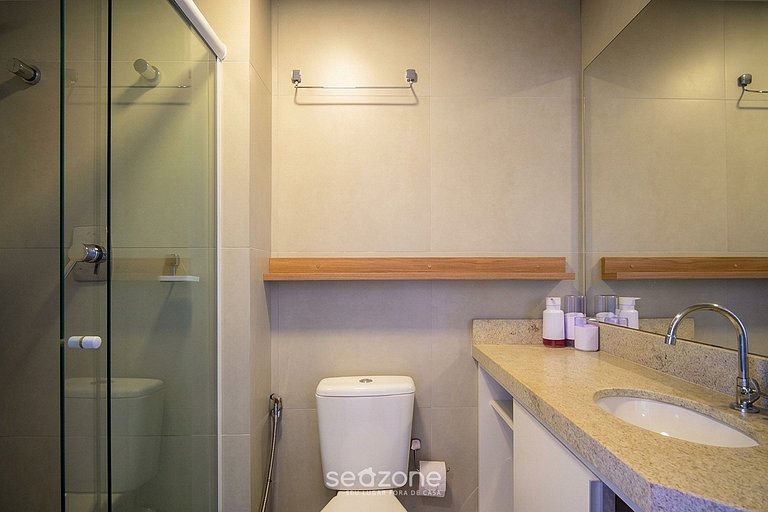 Studio em Cond. c/ Vista Cid. e Garagem PCA0403