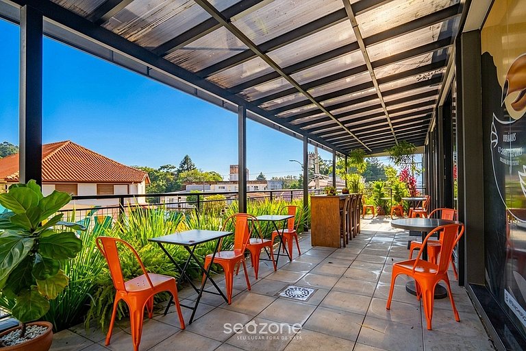 Studio em Cond. c/ Vista Cid. e Garagem PCA0403