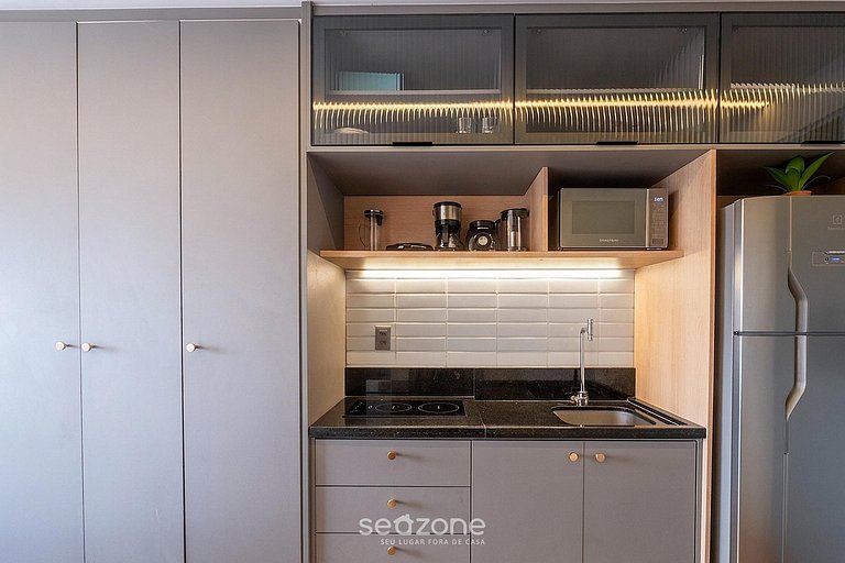 Estudio en Condo. c/ Piscina en Barra ZBA1202
